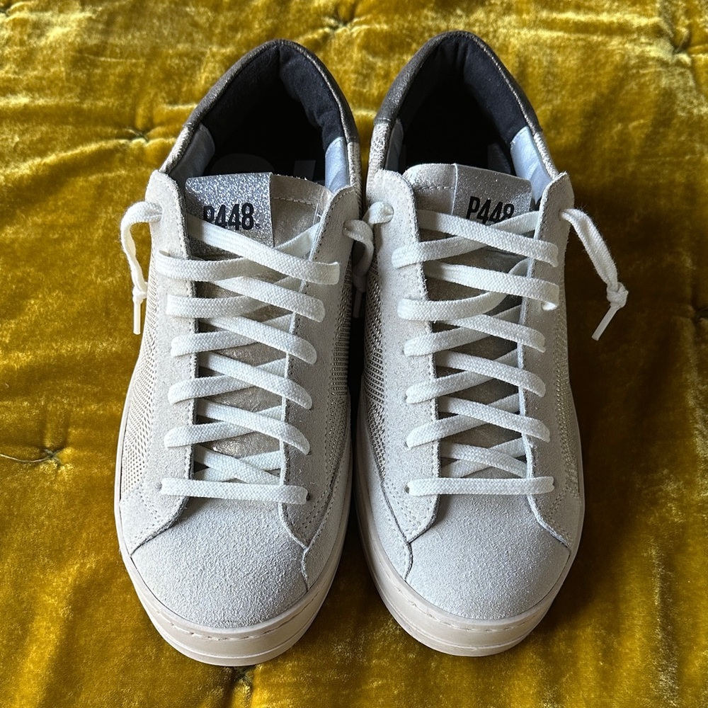 Light Gray Sneakers - Picture 2 of 5